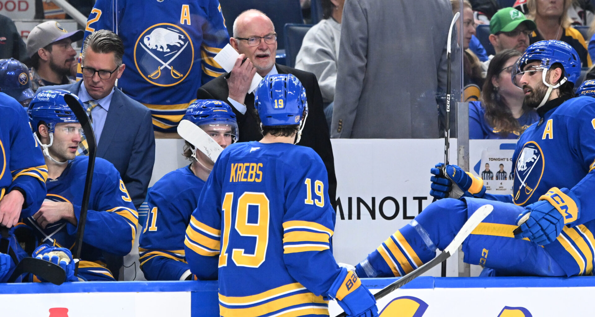 Sabres fall to Stars in shootout on an evening of celebration