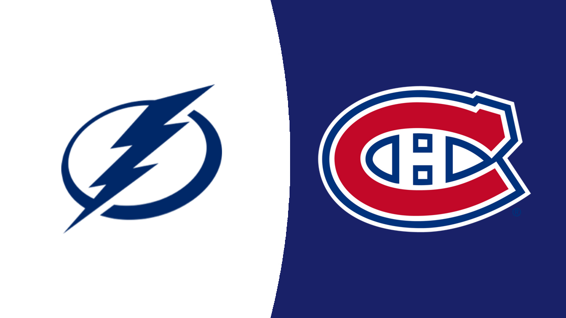 Watch Tampa Bay Lightning at Montreal Canadiens (Free Trial)