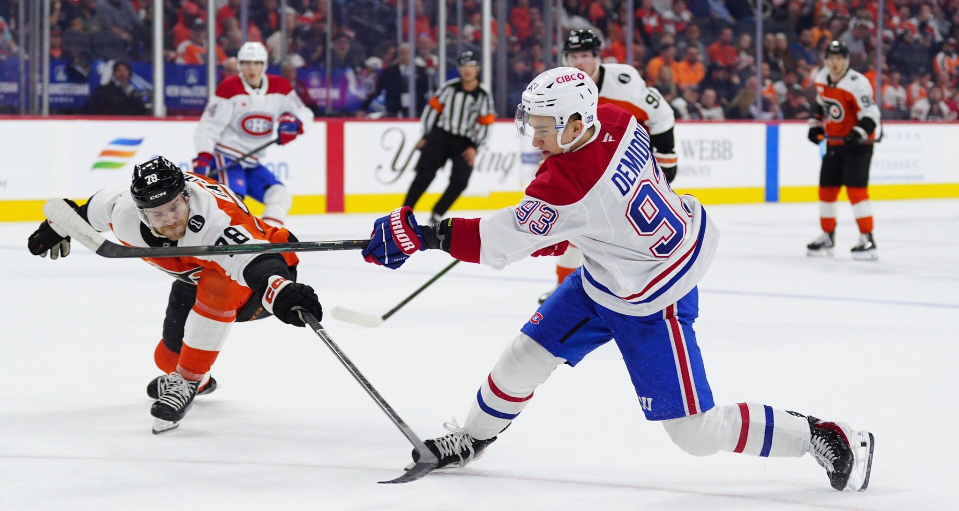 Canadiens' Demidov, Flyers' Michkov-Martone duo headline young stars to watch in the NHL playoffs