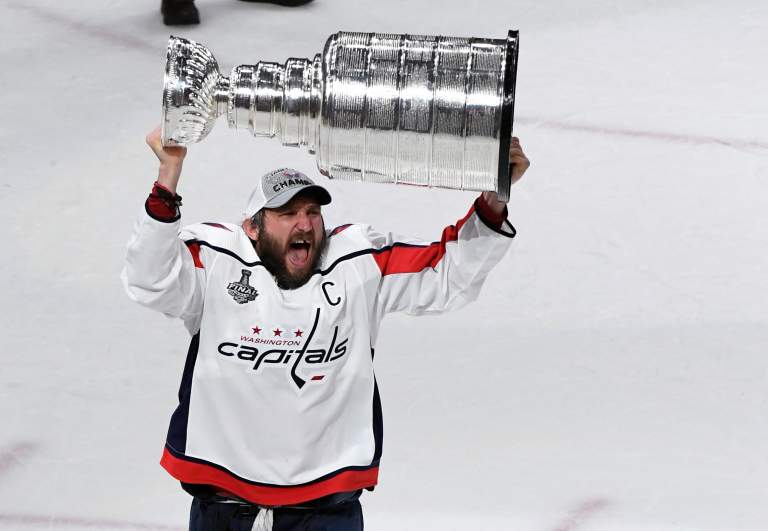 Washington Capitals forward Alex Ovechkin