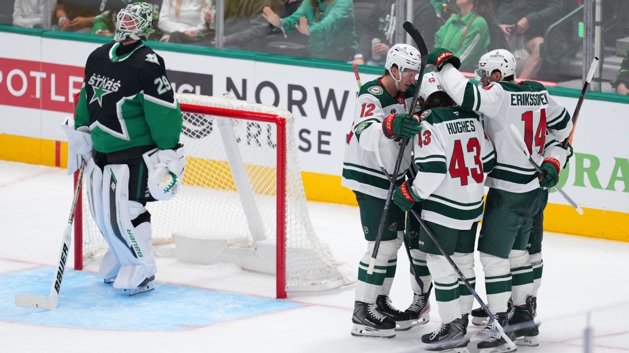 Dallas Stars' Game 1 woes continue in loss to Minnesota Wild