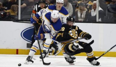 Sabres’ first postseason since 2011 starts with confident Bruins