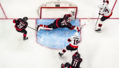Round 1, Game 1 Player of the Game: Frederik Andersen