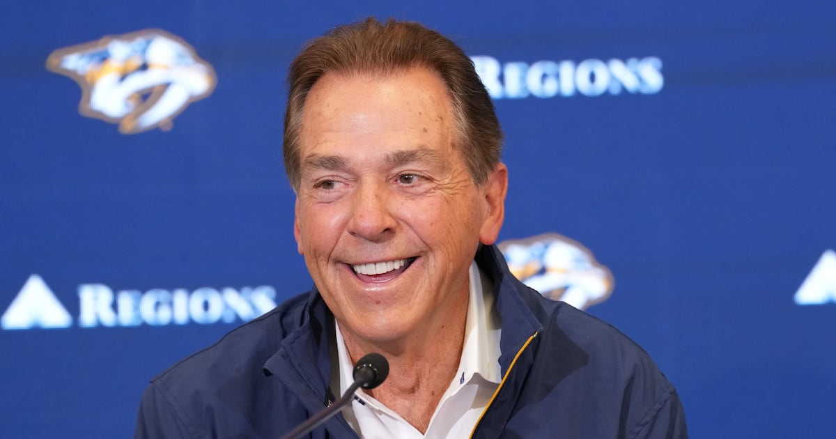 Report: Nick Saban getting involved in Nashville Predators GM search
