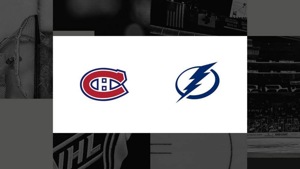 How to watch Canadiens vs. Lightning: First Round Game 1 TV channel and streaming options for April 19