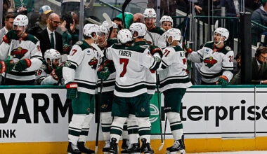 Wild cruise past Stars in Game 1 as Dallas’ opening-game struggles continue