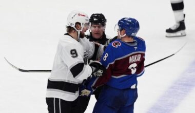 Kings hope physical play will help solve Avs in Game 2