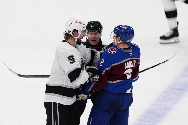 Kings hope physical play will help solve Avs in Game 2