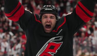 NHL roundup: Hurricanes prevail in second OT, go up 2-0 vs. Sens