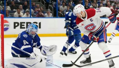 Canadiens and Lightning tied 2-2 after regulation in Game 2 of first-round series