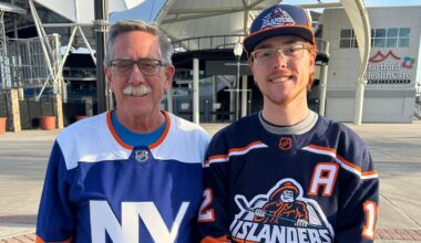 Long Islanders make trek to Bridgeport to see AHL team in playoffs