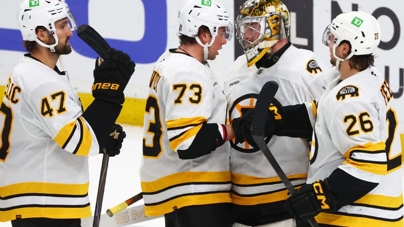 Boston Bruins bounce back, even series with Game 2 victory