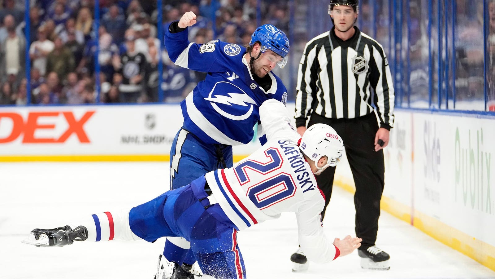 Brandon Hagel Leads Way As Tampa Bay Lightning Head To Montreal Even In Series