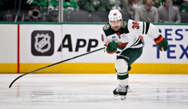 Injured MN Wild Forwards Out for Game 3