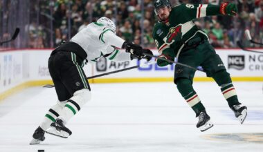 Stars defenseman Nils Lundkvist avoids hospital after taking a skate to the face