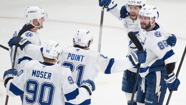 Habs blow 2-goal lead, Hagel strikes twice as Lightning tie series with Game 4 win