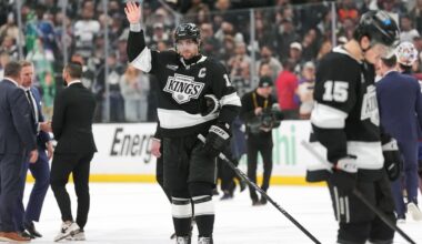 Anze Kopitar's 2-decade career with the Los Angeles Kings ends in cheers and tears with playoff loss