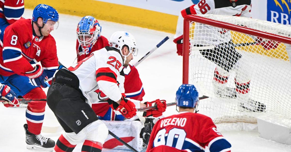 NHL: The New Jersey Devils stop the Montreal Canadiens