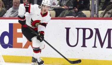 Senators’ Ridly Greig to have hearing with NHL | WTVB | 1590 AM · 95.5 FM