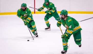 Oregon club hockey mixes lighthearted competition with meaningful moments in Spring Game