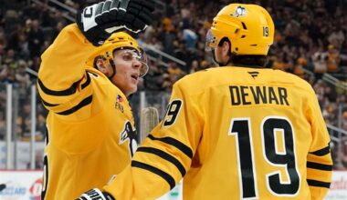 Blake Lizotte, Connor Dewar look ready to rock for Game 1. So who comes out for the Penguins?