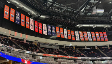 A shot of Rogers Place in Edmonton, home of the Oilers since 2016-2017 season. (Marc Savard)
