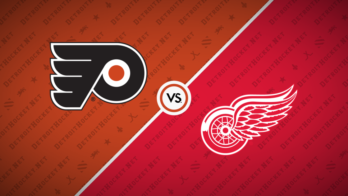 Flyers vs. Red Wings, 4/2/2026 – DetroitHockey.Net