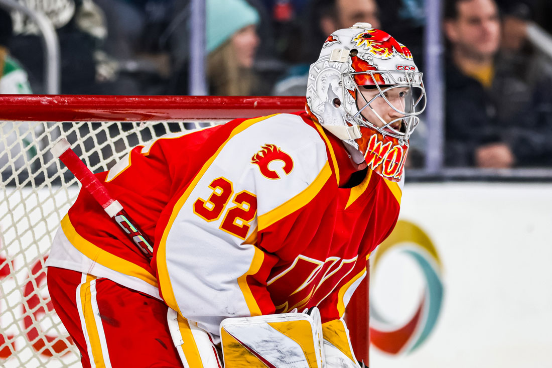 The Wolf Watch: Goalie and NHL’s Flames near end of disappointing season | Gilroy Dispatch