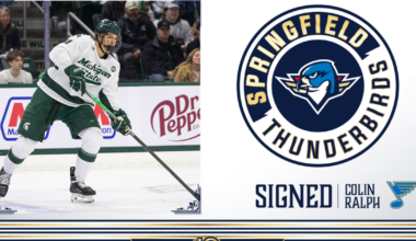 Springfield Thunderbirds | Blues Sign D Colin Ralph to Three-Year,…