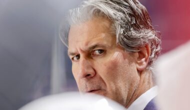 Colorado Avalanche coach suffers facial fractures after being hit with a puck