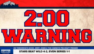 2-min warning: Nick Foligno says Stars can't hang with Wild in 5-on-5 | Ultimate Dallas Sports Show