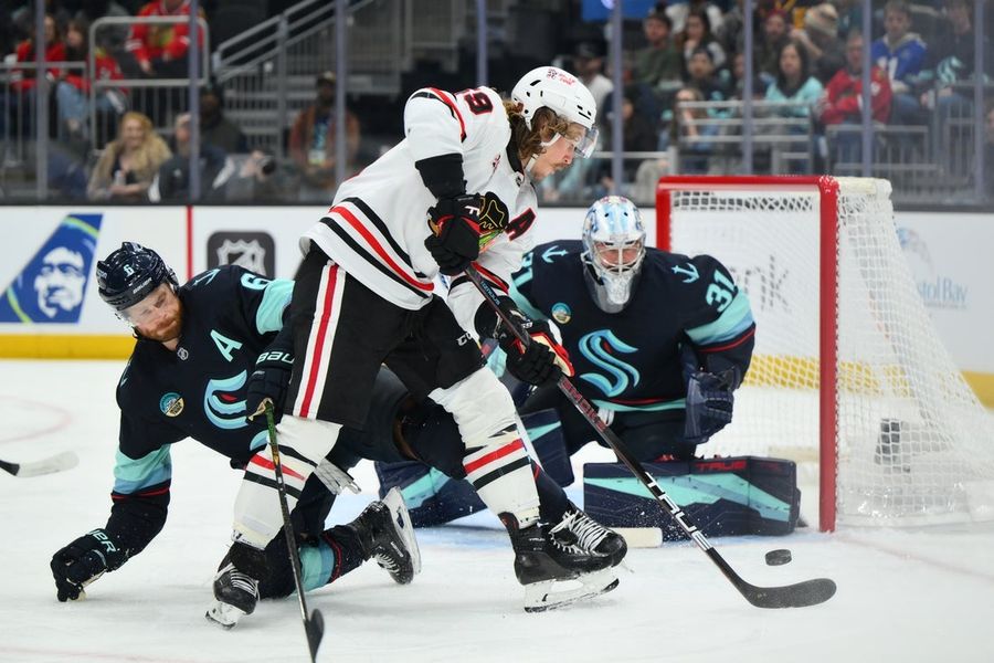 NHL: Chicago Blackhawks at Seattle Kraken