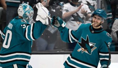 Sharks continue playoff push with visit from Blackhawks