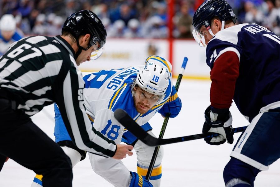 NHL: St. Louis Blues at Colorado Avalanche