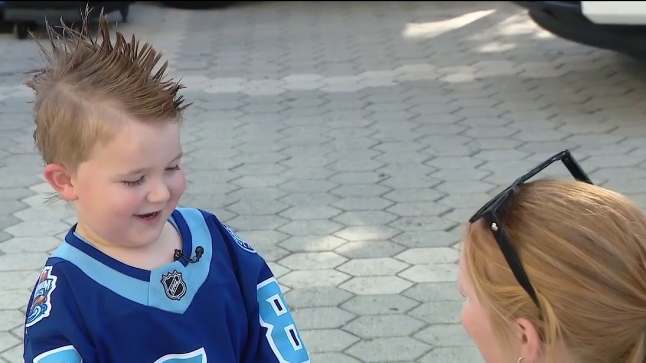 4-year-old taking Lightning games by storm