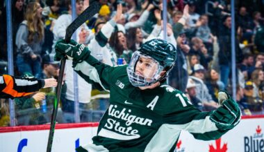 Tiernan Shoudy eighth MSU hockey player to sign tryout or contract