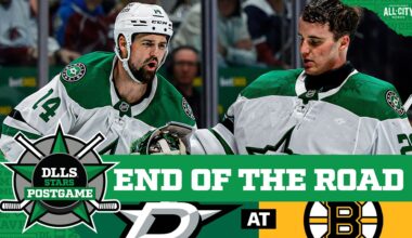 DLLS Dallas Stars postgame show - Boston Bruins