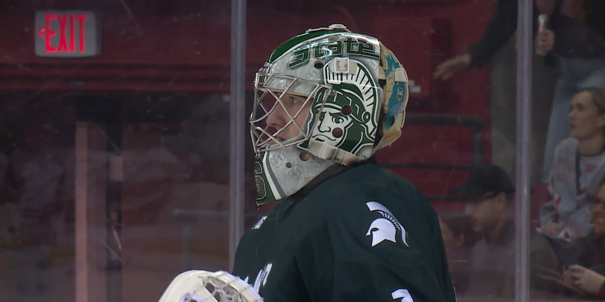 Michigan State goaltender Trey Augustine signs three-year entry-level contract with Detroit Red Wings