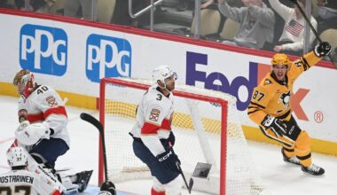Rakell scores twice as Pittsburgh Penguins beat Florida Panthers