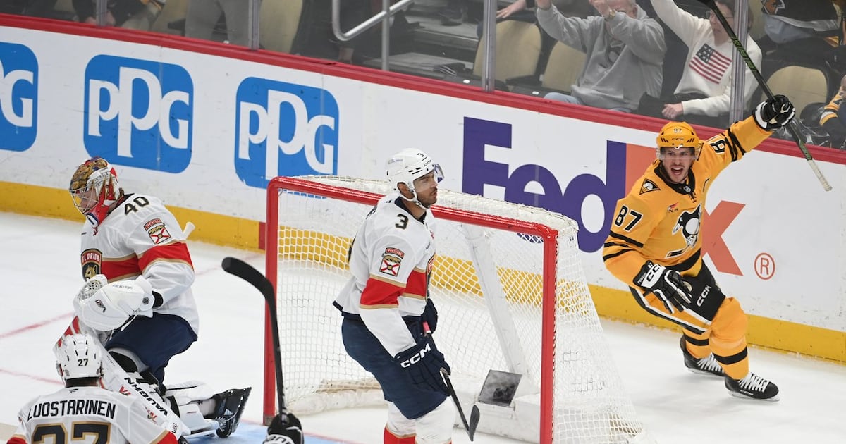 Rakell scores twice as Pittsburgh Penguins beat Florida Panthers