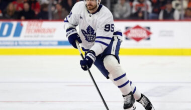 Maple Leafs' Oliver Ekman-Larsson's run of good health appears at an end