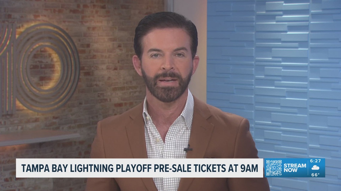 Tampa Bay Lightning playoff ticket presale starts today