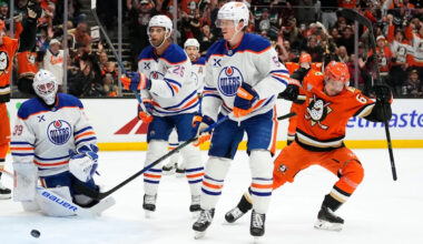 Oilers look to tighten defence ahead of Game 4 against Anaheim Ducks