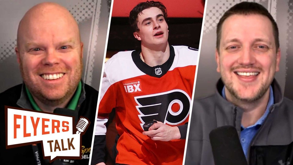 Watch Flyers Talk podcast on Porter Martone unbelievable start – NBC Sports Philadelphia