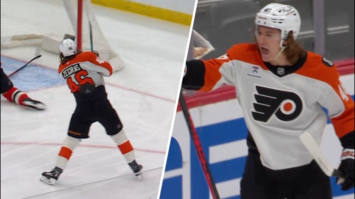 Watch Trevor Zegras scores two goals early in Flyers vs Devils – NBC Sports Philadelphia