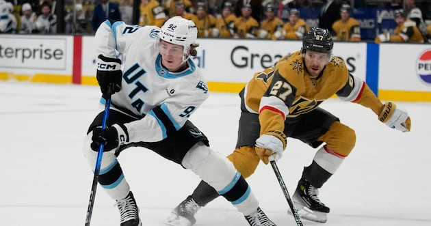 Logan Cooley emerges as villain in Mammoth’s Stanley Cup playoff debut – Deseret News