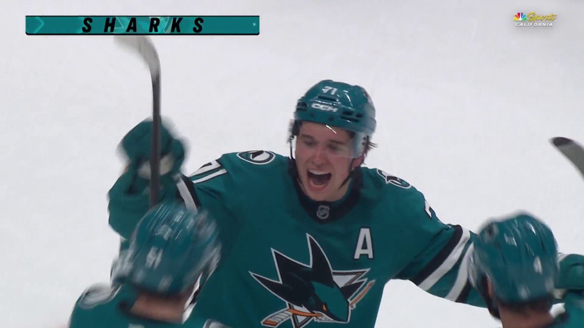 Macklin Celebrini's late second-period goal closes gap in Sharks-Predators