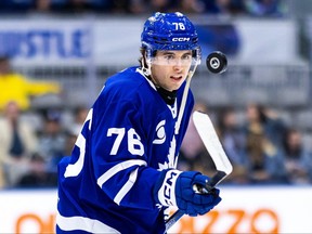 Toronto Marlies defenceman William Villeneuve.