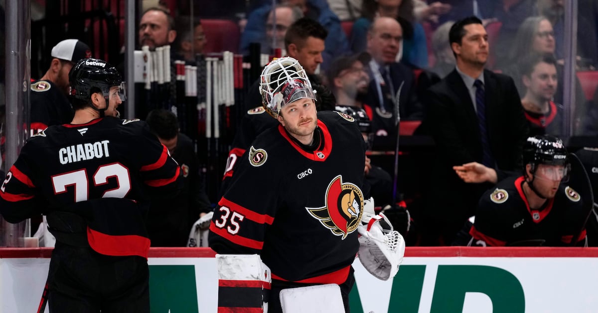 Ottawa Senators G Linus Ullmark opens up on missing start vs. Lightning, Masterton nomination