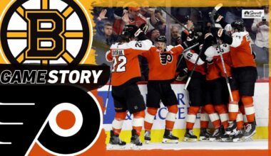 Martone's first NHL goal the OT winner vs Bruins, Flyers move into playoff spot